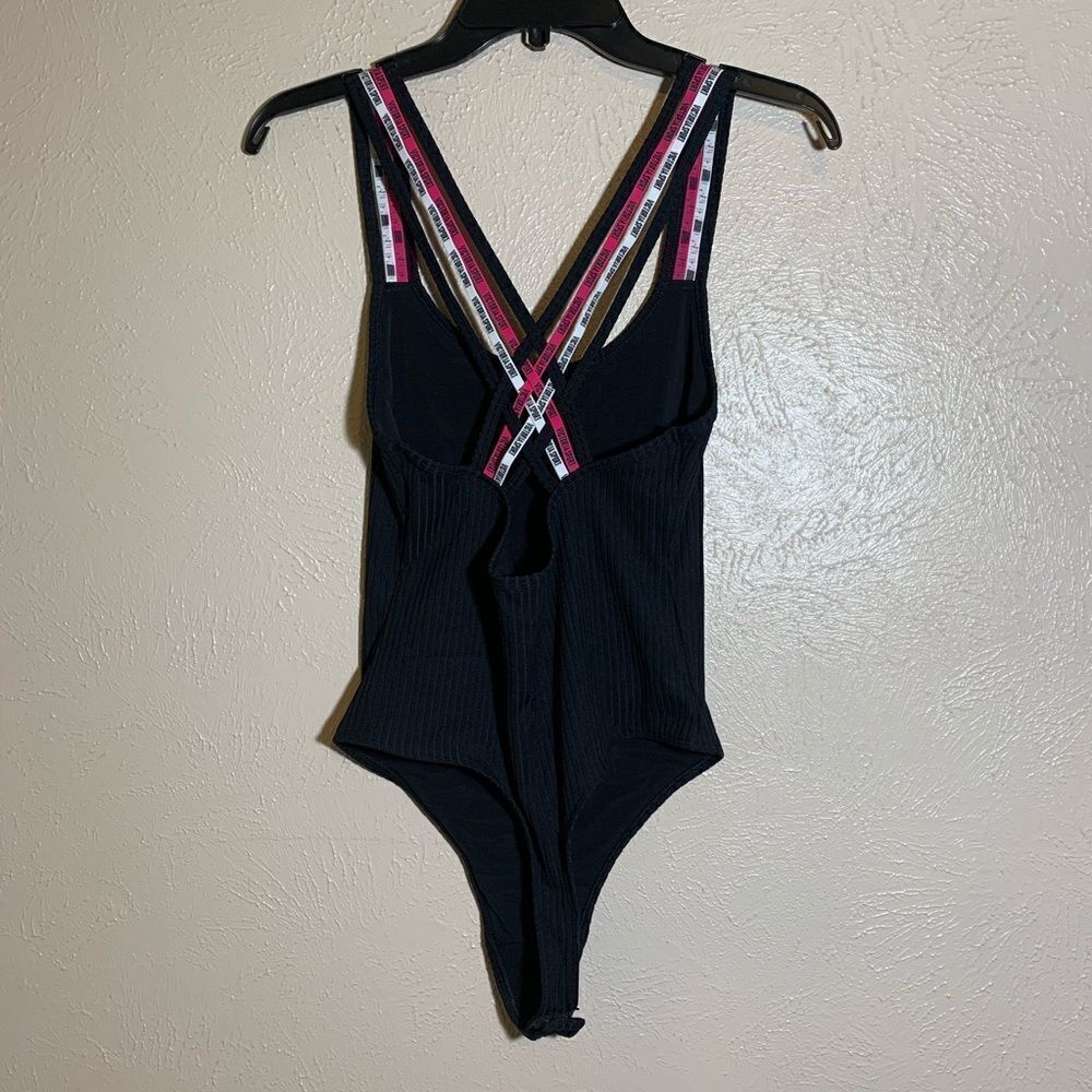 VS Strappy black neon bodysuit - Picture 6 of 7
